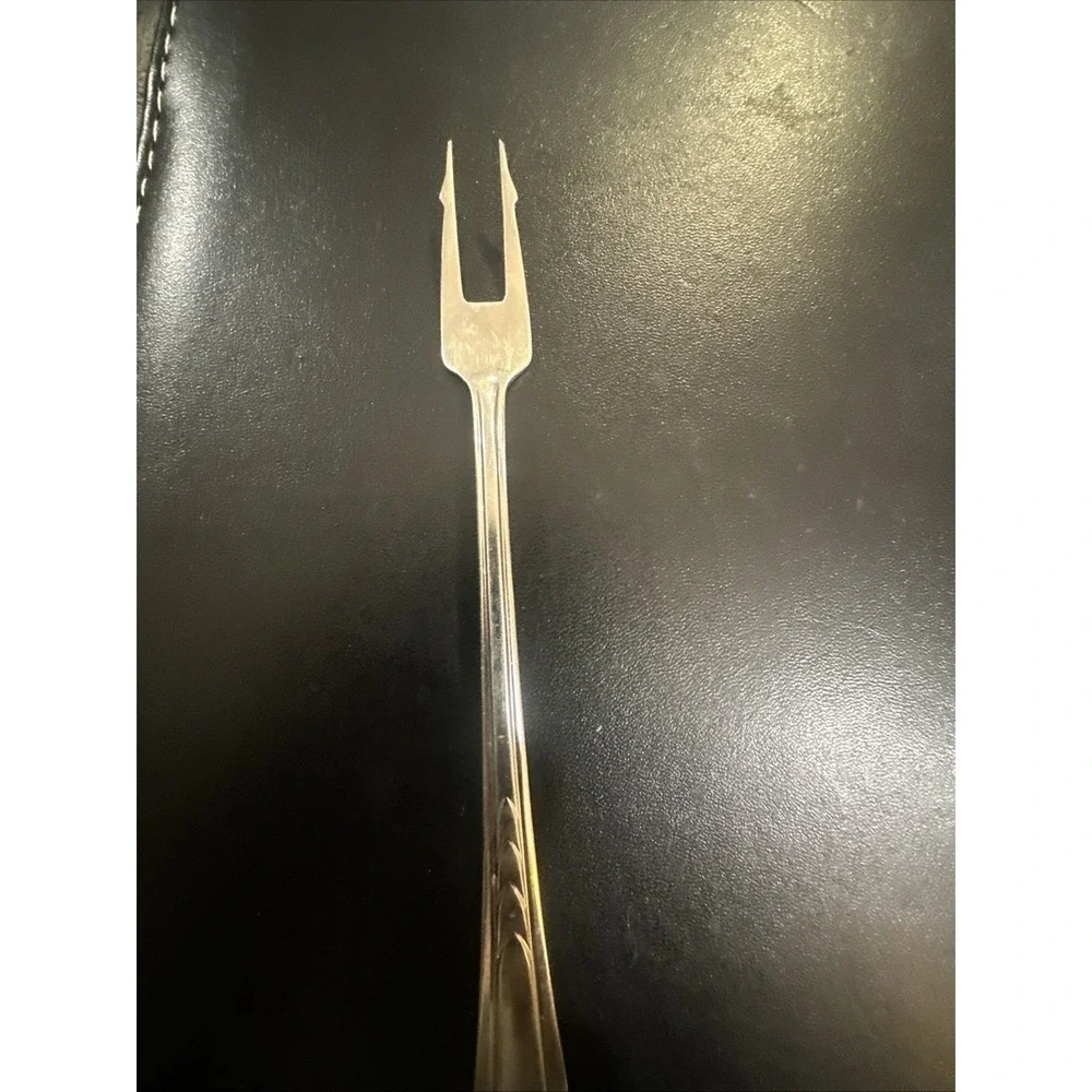 Vintage Short Handle Pickle Olive Fork EKS7 STAINLESS by EKCO‎ USA